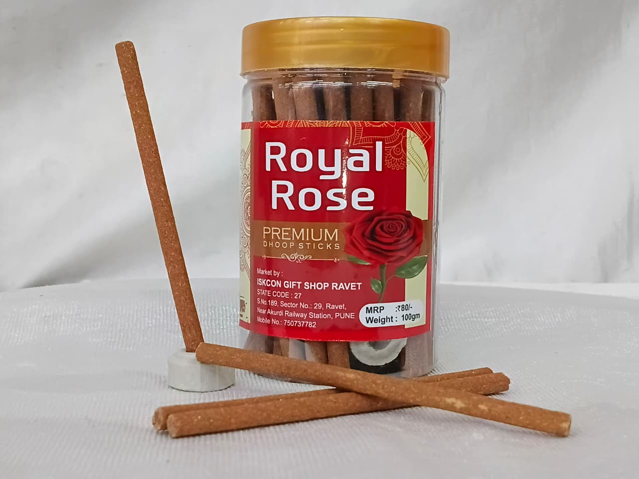 ROYAL ROSE DHOOP STICKS