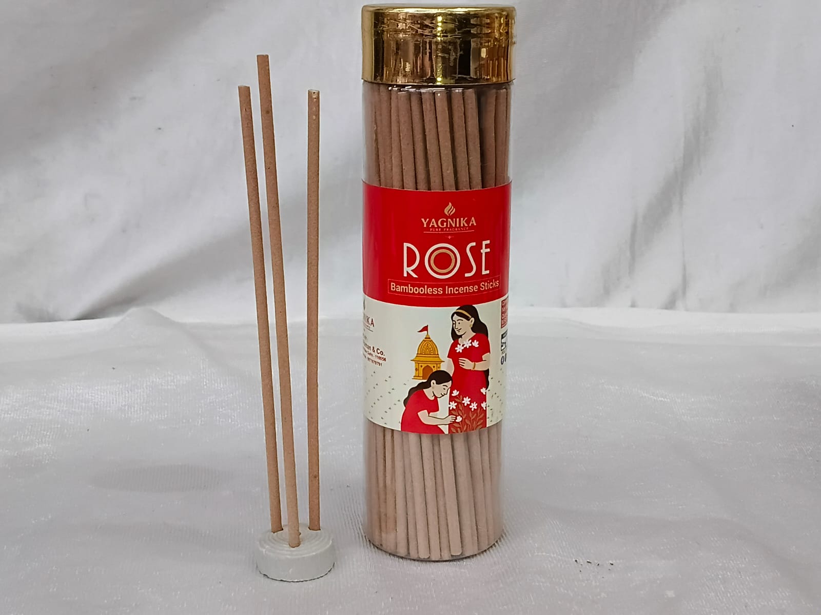 Rose Bambooless sticks