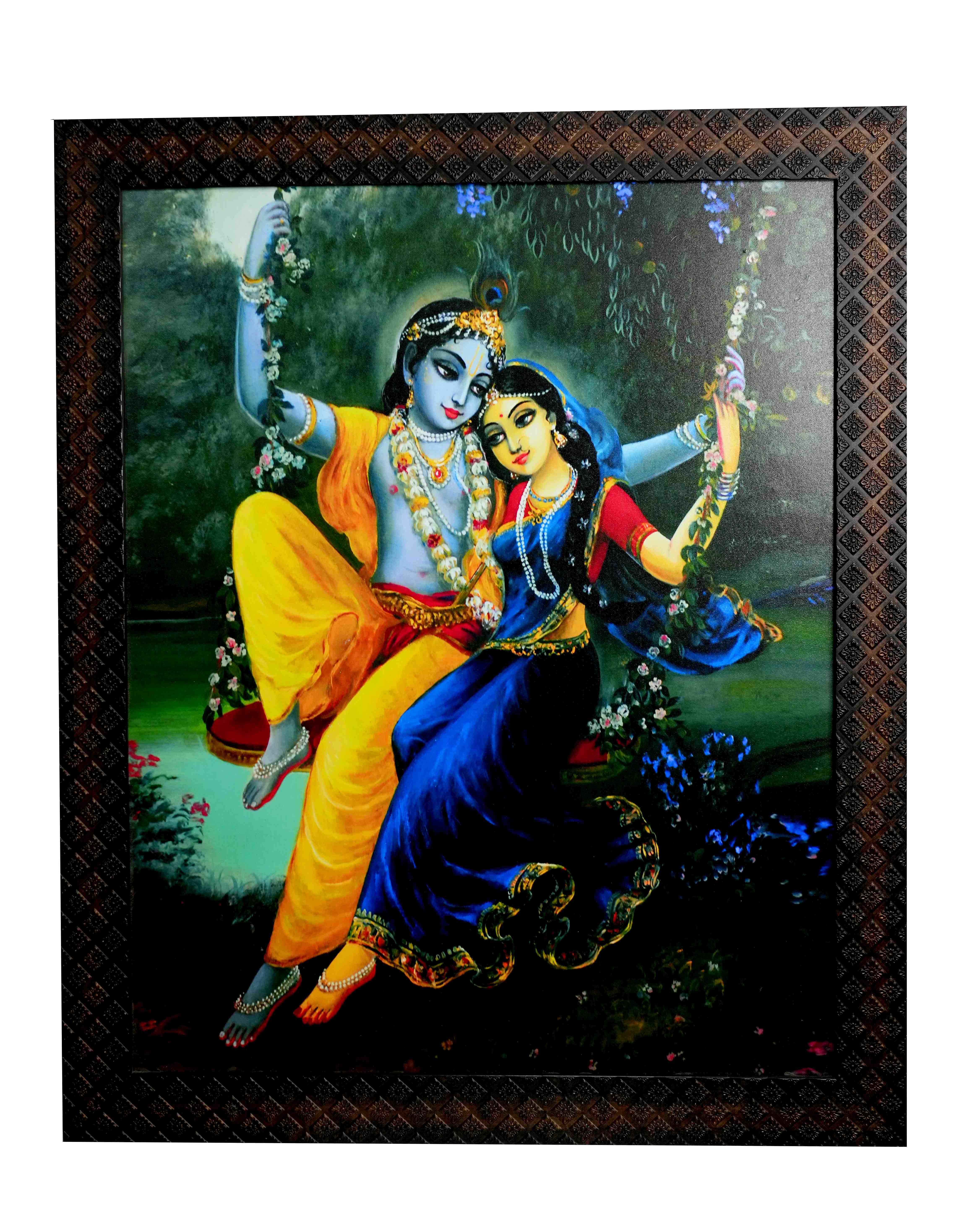 Radhe Krishana Photo Frame 400
