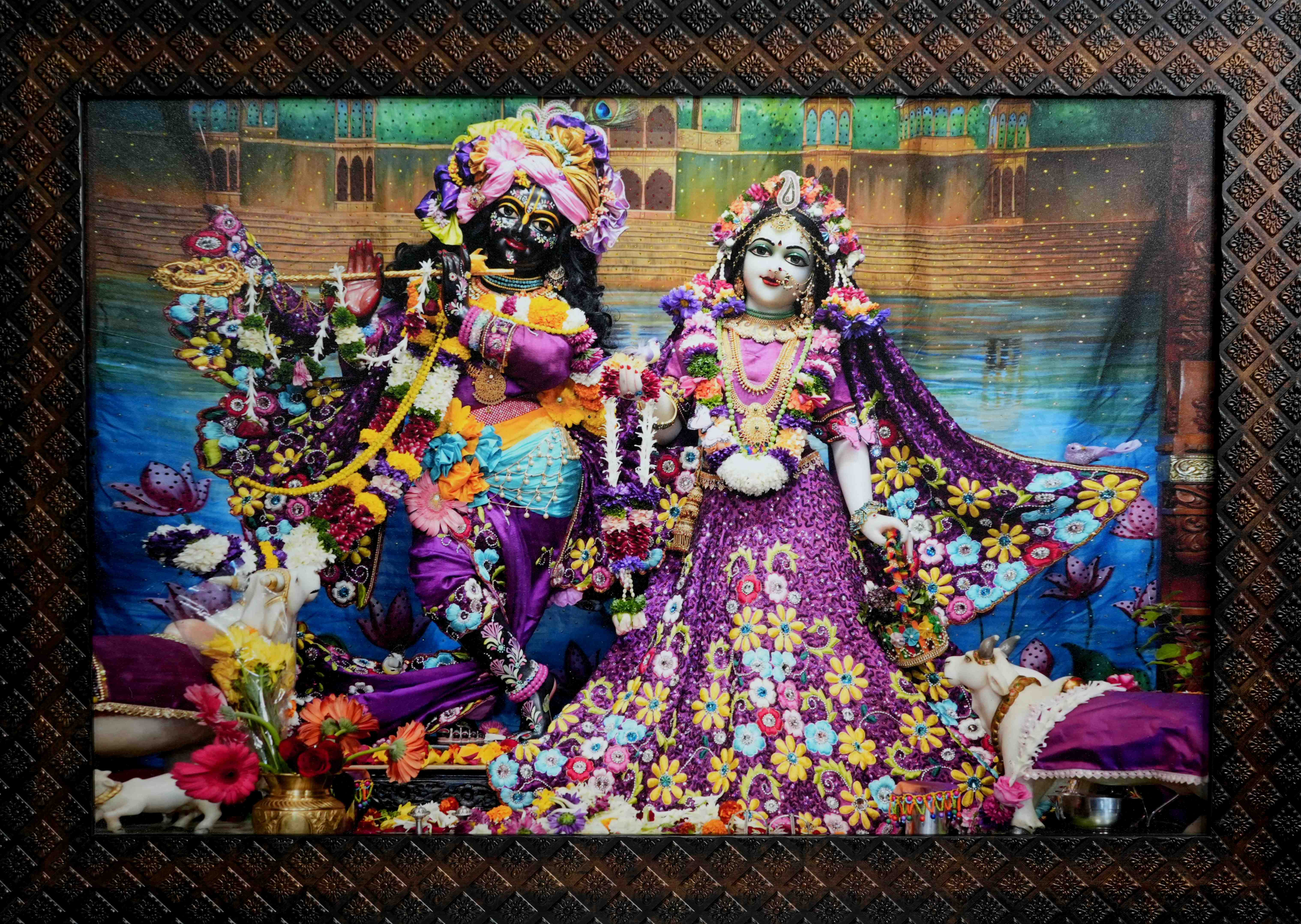 Radhe Krishana Photo Frame 500